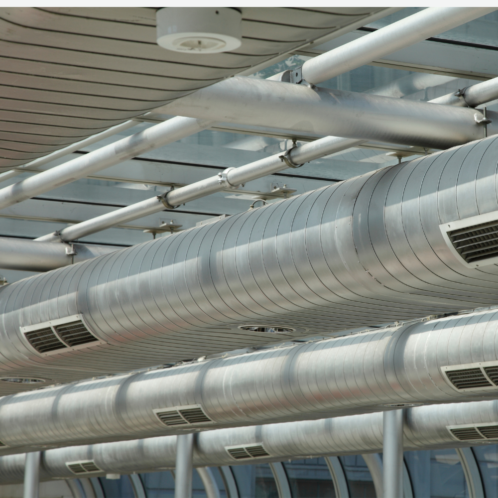 a commercial hvac installation at a client in georgetown tx