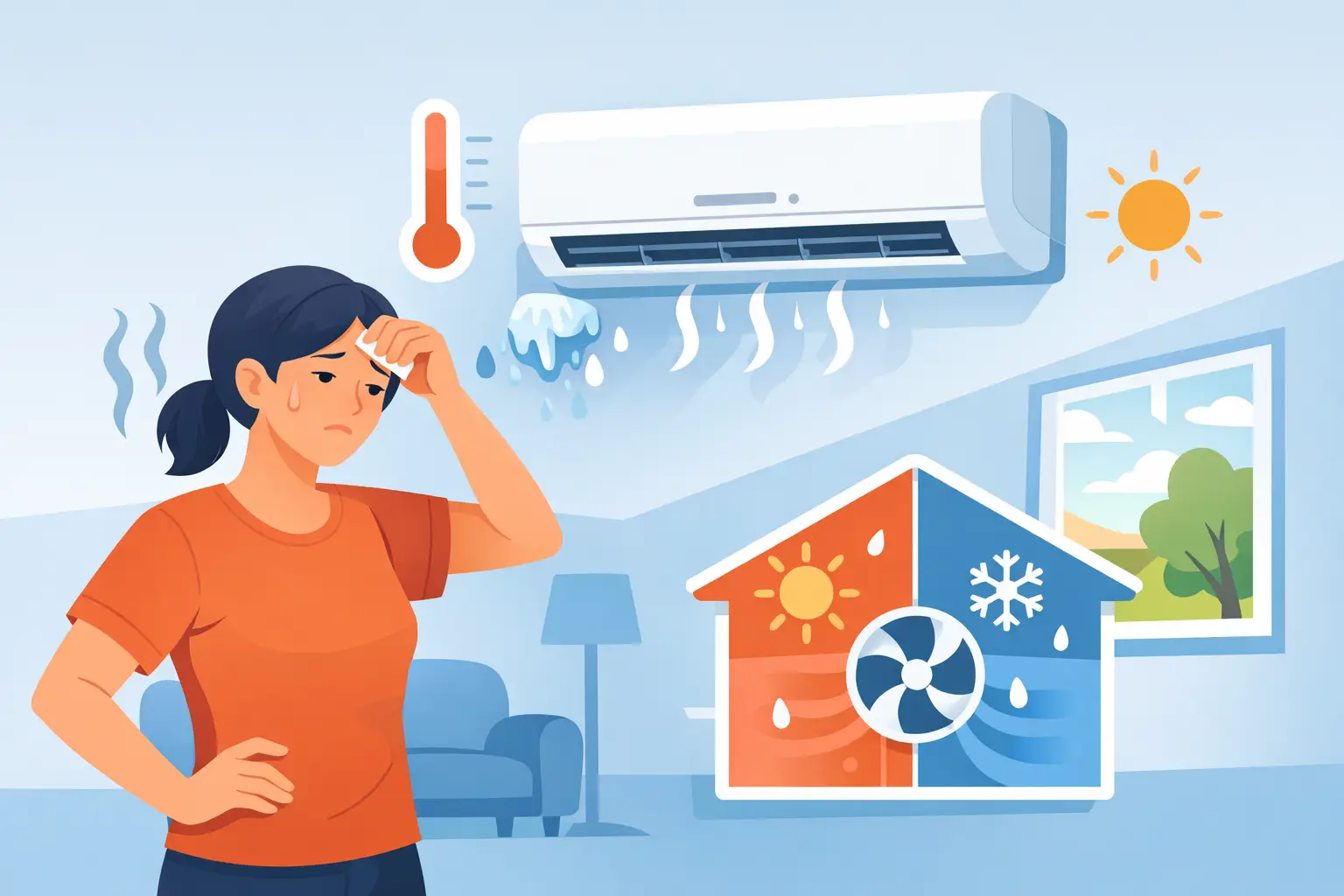 Why Is My Air Conditioner Not Cooling House?