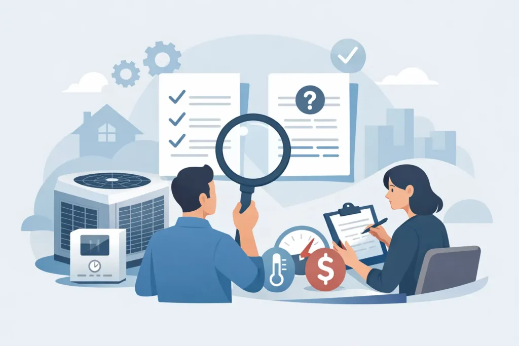 How to Compare HVAC Quotes the Right Way