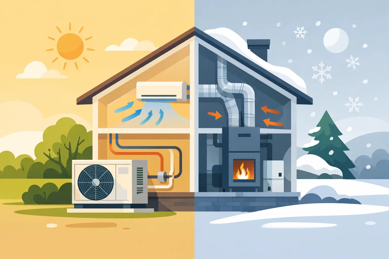 Heat Pump vs Furnace: Which Fits Your Home?