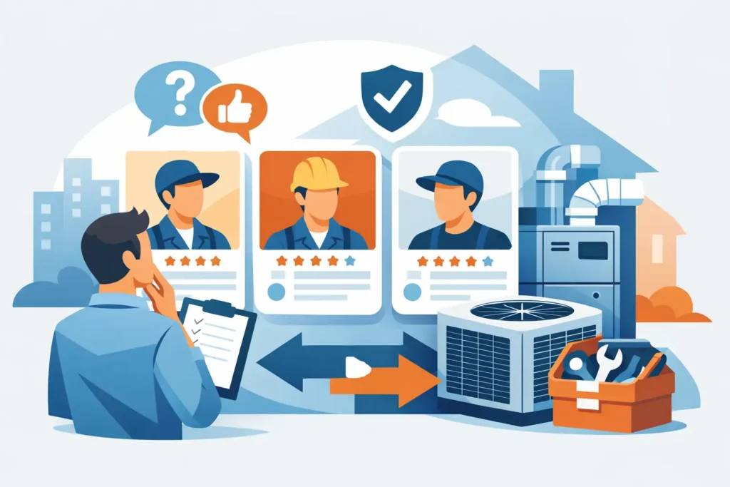 How to Choose HVAC Contractor the Right Way