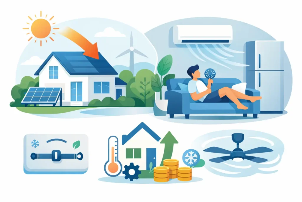 How to Lower Cooling Bills at Home