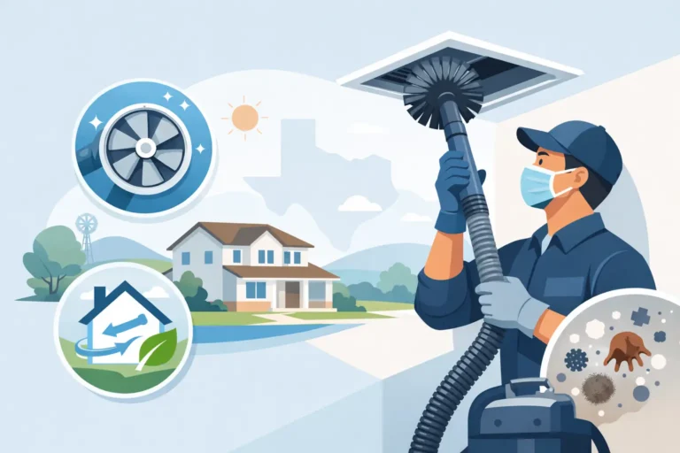 Air Duct Cleaning Benefits for Central Texas Homes