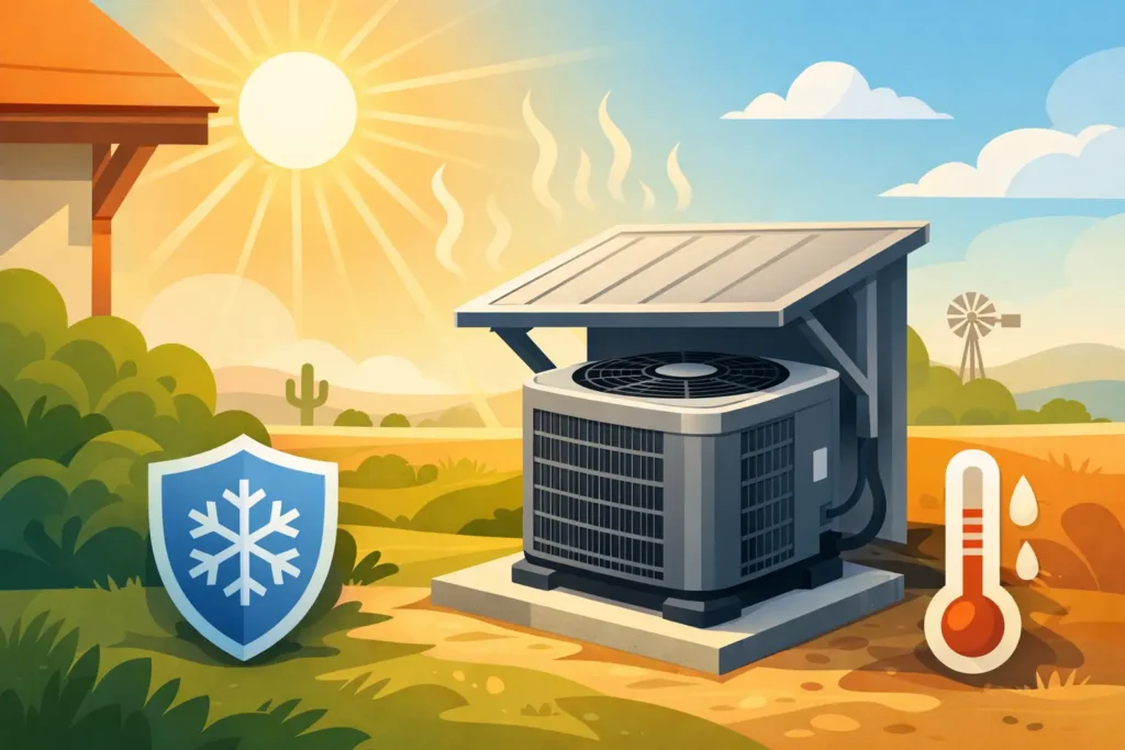 How to Protect AC Compressor in Texas Heat