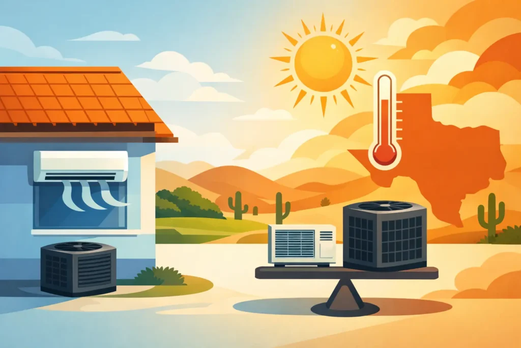 Sizing a Home Air Conditioner for Texas Heat