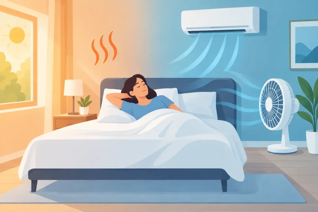 Solving a Hot Bedroom: A Practical Example